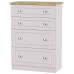 Vienna 4 Drawer Deep Chest Vienna 4 Drawer Deep Chest